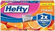 Hefty One Zip Value Pack Quart Storage Bags, 40 Count Boxes (Pack of 9)