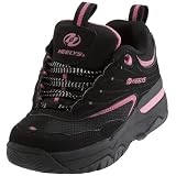 Heelys Little Kid/Big Kid Glitz Skate Shoes,Black/Pink,4 M Big Kid