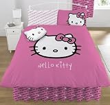 Hello Kitty Pink Double Bed Duvet Cover Quilt Set *P