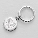 Harvard Business School Sterling Silver Insignia Key Ring