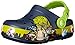 crocs TMNT II K Light-Up Clog (Infant/Toddler/Little Kid/Big Kid), Navy/Volt Green, 2 M US Infant