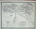 1909 Antique Map Asia Minor Land Rivers Eden Sons Noah