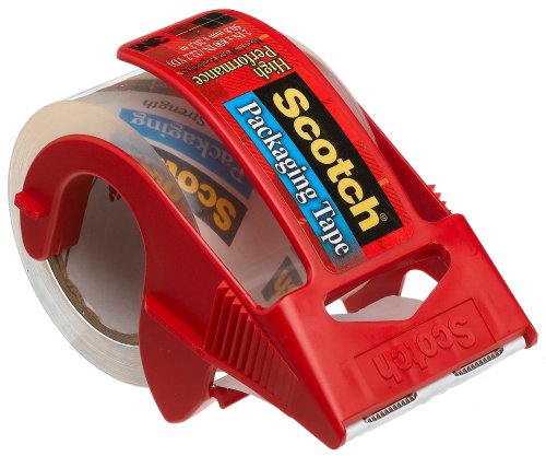 Scotch(R) Packaging Tape in Sure Start Dispenser 142, 2 in x 800 in Clear [PRICE is per ROLL]