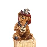 Boyd's Bears by Enesco Collectible U B Brave Fireman Figurine