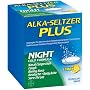 Alka Seltzer Plus Night-Time Cold Medicine Effervescent Tablets, Soothing Lemon, 20-Count Boxes (Pack of 3)