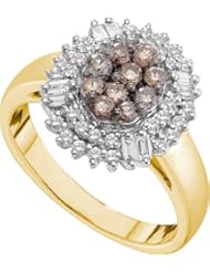 0.78CT-DIAMOND FASHION RING / 14KYG