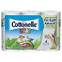 Kleenex Cottonelle For Kids Toilet Paper, Prints, Case Pack, Eight 6-Roll Packs (48 Rolls)