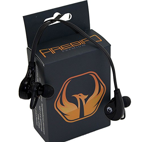 Firebird Premium TALON Wireless Bluetooth Earbuds with Noise Cancelling and Noise Isolation Technology. Sweatproof Secure Fit Headphones Designed to Stay in your Ears