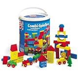 Heros Wooden Stacking Blocks 75 Piece Set Big... by