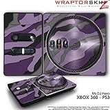 DJ Hero Skin Camouflage Purple fit XBOX 360 and PS3 (DJ HERO NOT INCLUDED)