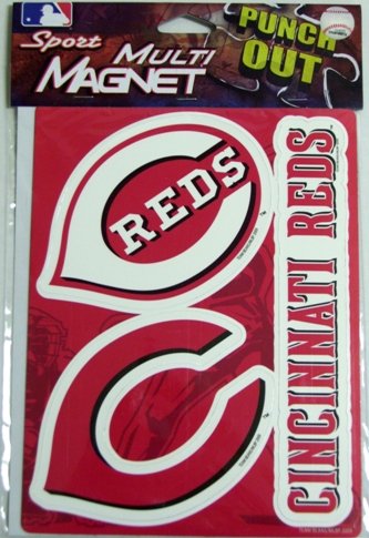 Cincinnati Reds 3-Pack Magnet Set