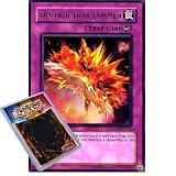 Yu-Gi-Oh : LODT-EN072 1st Ed Destruction Jammer Rare Card - ( Light of Destruction YuGiOh Single Card )