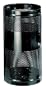 Howard Towne 34 gallon Perforated Steel Free Standing with Security Chain Holes Empire Green Waste Receptacle H3EGN