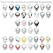 Kaydee Baby Organic Teething Bandana Drool and Dribble Bibs with Adjustable Snaps for Girls and Boys (Elephants) Set of 4 with Gift Bag