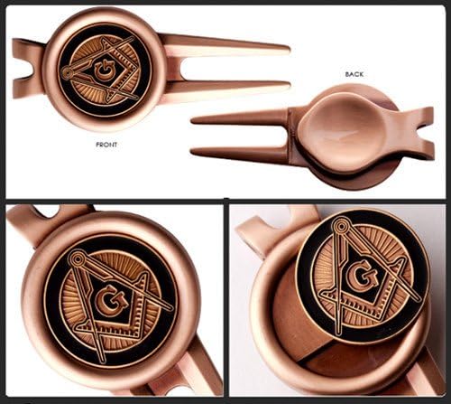 Free Mason golf ball marker and divot tool