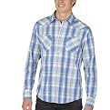 Mossimo® Western Shirt - Blue Plaid