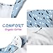 CFSKY 4-Pack Designer Bandana Style Baby Bibs Washable, Made with 100% organic cotton