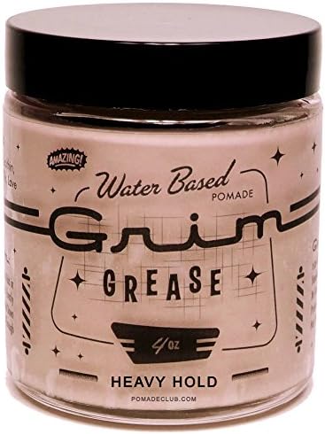 Grim Grease Water Based Heavy Pomade Mango Strawberry 4oz