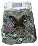 STI Solar Welcome Stone - dual amber LED
