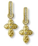Small Quilted Cross Charms