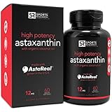 Astaxanthin (12mg) with Organic Coconut Oil, 60 Veggie Softgels