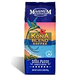 Magnum Exotics Kona Blend Coffee, 2 Pound, Whole Bean