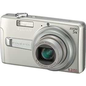Fujifilm FinePix J50 Digital Camera - Silver (8.2MP, 5x Optical Zoom) 2.7 inch LCD