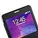 Baseus Galaxy Note 4 Case, [Aerb Primary Series] Big Window View Flip Cover Folio Case for Samsung Galaxy Note 4 5.7