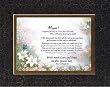 Personalized Poem for Bar Mitzvah - Congratulations on Your Bar Mitzvah Poem on 11 x 14 inches Double Beveled Matting
