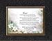 Personalized Poem for Bar Mitzvah - Congratulations on Your Bar Mitzvah Poem on 11 x 14 inches Double Beveled Matting