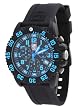 Luminox #3083 Men's Colormark Chronograph 3080 Series Watch (Black Dial/Blue Print)