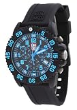 Luminox #3083 Men's Colormark Chronograph 3080 Series Watch (Black Dial/Blue Print)