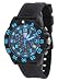 Luminox #3083 Men's Colormark Chronograph 3080 Series Watch (Black Dial/Blue Print)