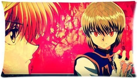 Custom Japanese Anime Cartoon Hunter x Hunter Kurapika Rectangular Pillow Case 20x36 Inches Creative Personalized Pillowcase Bedding Pillow Slips by Lovely cat