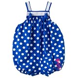 Juicy Couture Knit Romper Lazuli Dot 18M-24M -Kids