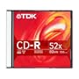 TDK CDR  52x 700MB 80min (1-Pack)