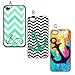S9Q Chevron Fashion Wave Sailor Anchor Vintage Pattern Hard Back Case Cover For Apple iphone 5C Style B (style11)