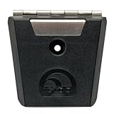 Igloo Hybrid Stainless and Plastic Latch (Black/Silver)