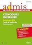 Infirmier test d'aptitude Ecrit