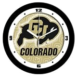 Colorado Golden Buffaloes Suntime 12 Dimension Glass Crystal Wall Clock - NCAA College Athletics