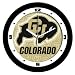 Colorado Golden Buffaloes Suntime 12 Dimension Glass Crystal Wall Clock - NCAA College Athletics