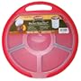 Bucket Boss Brand 10010C12 Storage Bucket Seat with 6-Compartments and 2-Removable Dividers