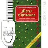 Produkt-Bild: Merry Christmas inkl. praktischer Notenklammer - 45 alte und neue Weihnachtslieder von ALLE JAHRE WIEDER bis LAST CHRISTMAS leicht arrangiert f&uuml;r Klavier, Keyboard oder Gitarre mit vollst&auml;ndigem Text. (broschiert) von Werner Maus (Noten/Sheetmusic)