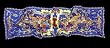 Silk Shawl Pakal in Blue