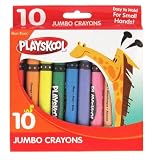 Playskool 10-Count Jumbo Crayons