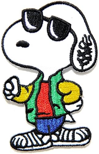 Snoopy and Woodstock Little Dog Comics Cartoon Logo Kid Baby Jacket T shirt Patch Sew Iron on Embroidered Symbol Badge Cloth Sign Costume By Prinya Shop