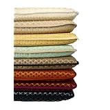 6Pack Diamond Design Luxury Duck Egg Sicily Seat Pads with Ties