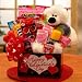 Beary Huggable Valentines Day Gift Basket for Kids