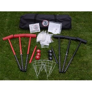 Field TAKTIX Elite Croquet Combo Set w 36 inch Mallets by The