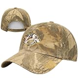 Twins Enterprise Nashville Predators Real Tree Camo Adjustable Hat